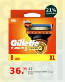 Gillette FUSION 5 POWER charger 8 refills